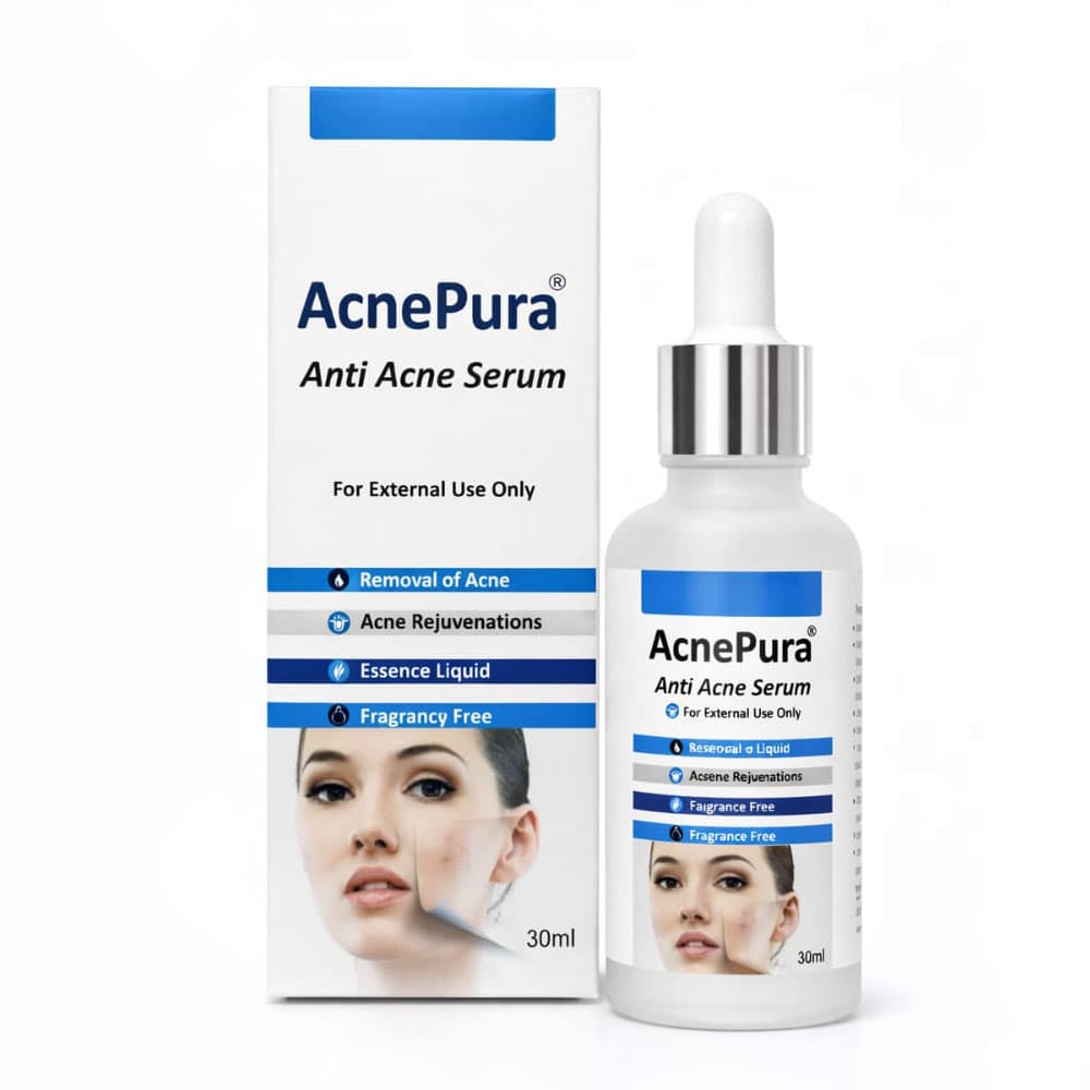 Acne Pura Anti Acne Serum 30ml — controls breakouts and clears pimples, Pakistan COD