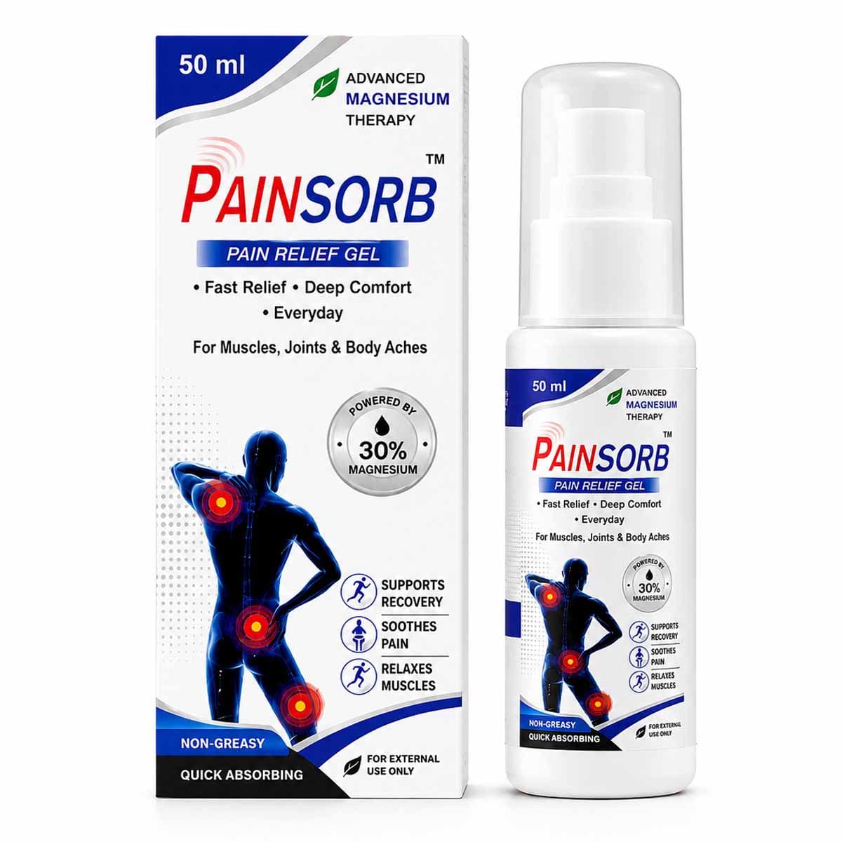 PAINSORB pain relief gel